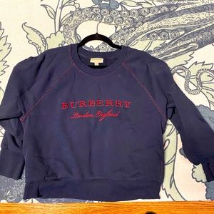 Burberry crop sweater